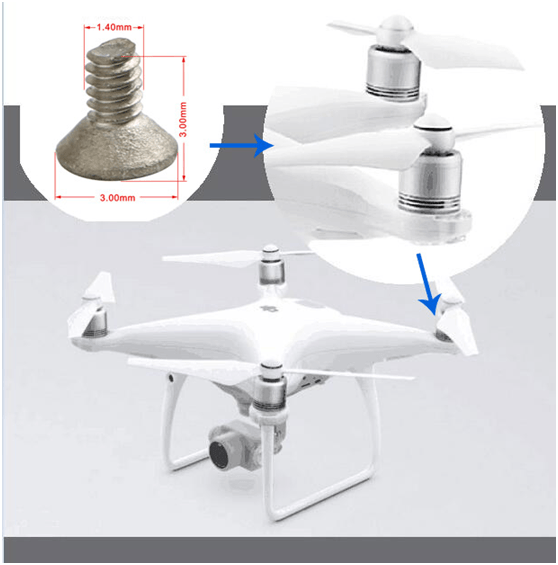 大疆無人機螺絲定制